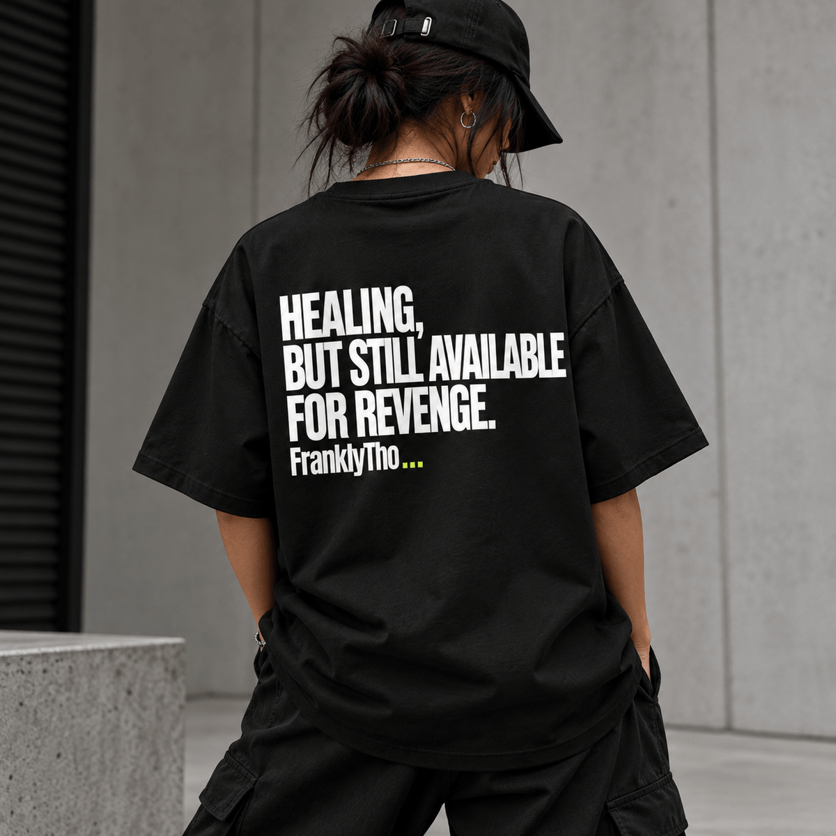 HEALING, BUT STILL AVAILABLE FOR REVENGE.