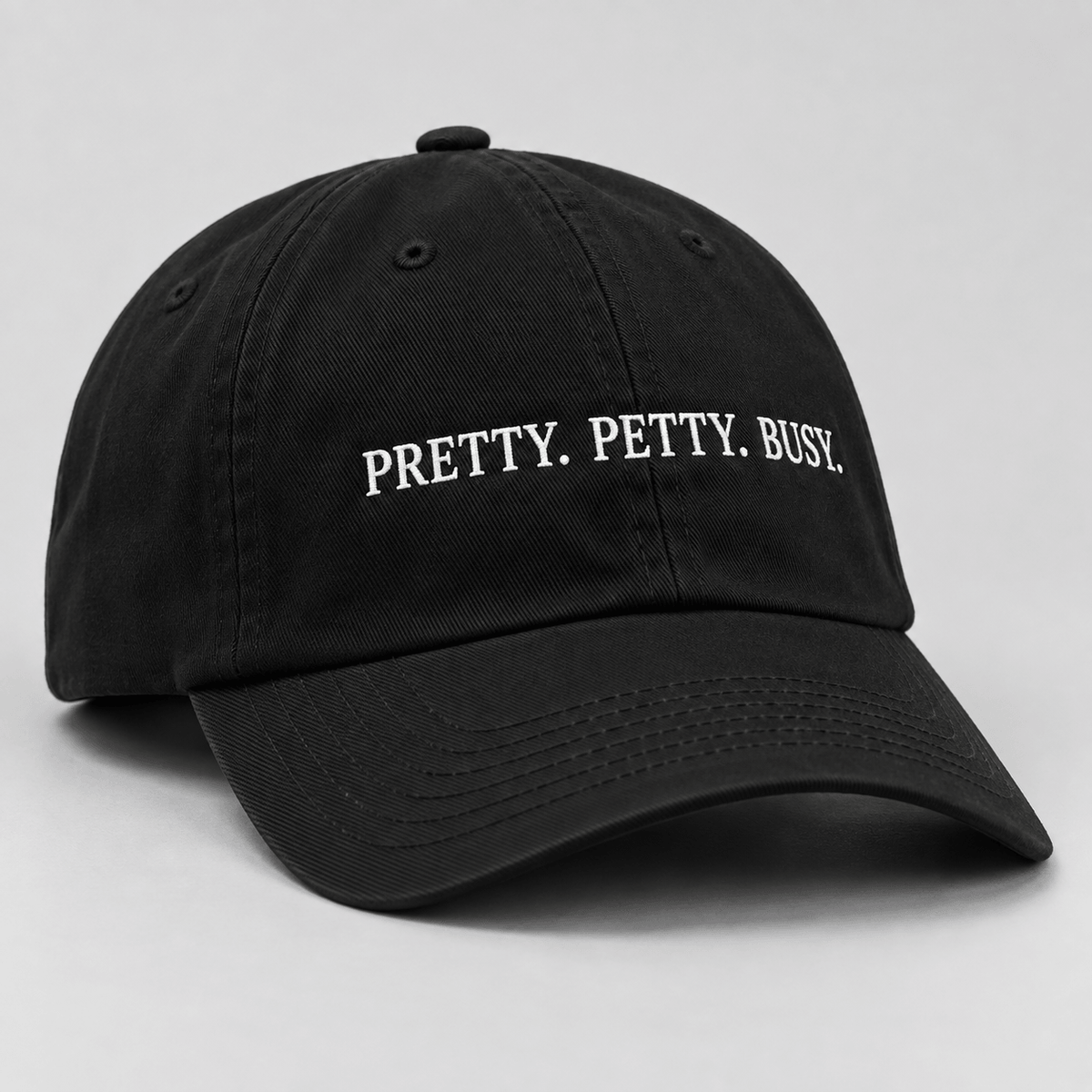 PRETTY. PETTY. BUSY
