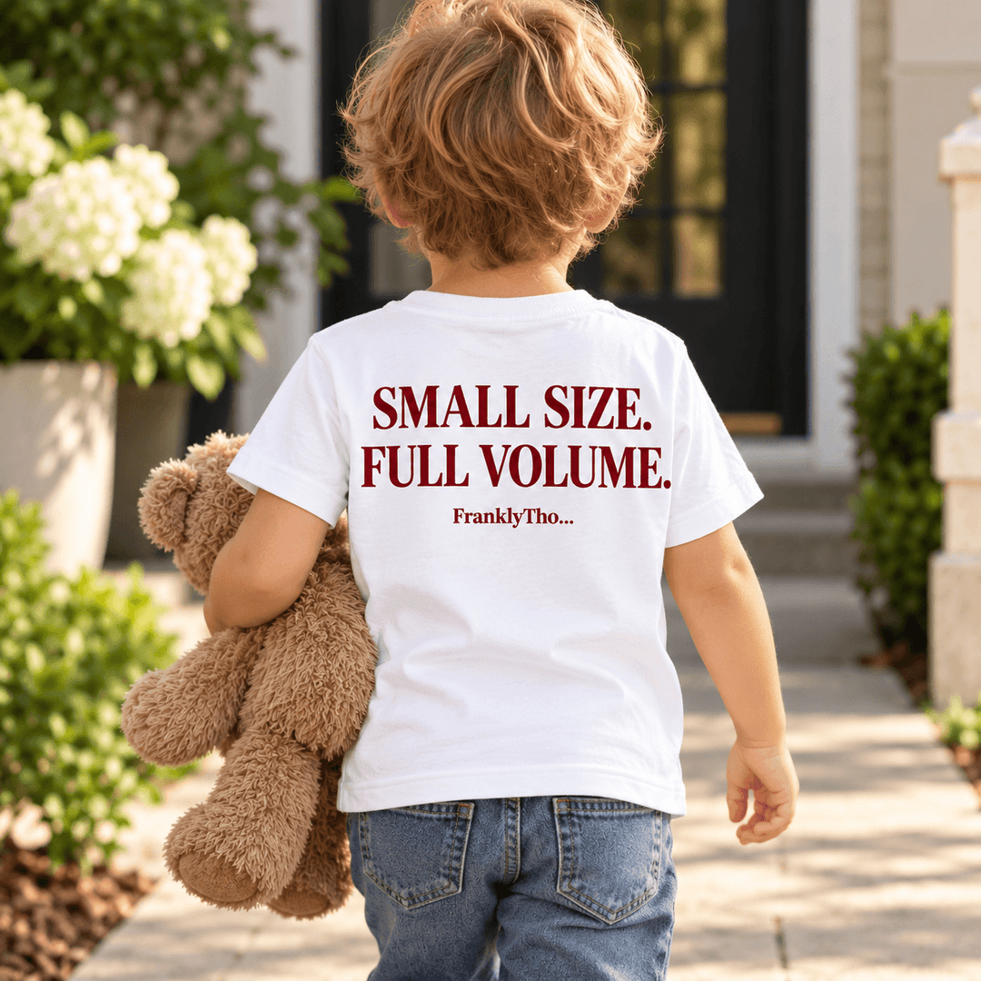 SMALL SIZE. FULL VOLUME.